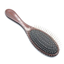 쇠빗살미용쿠션브러쉬 머리빗 헤어브러쉬 손상모발미용실용품 가발올림철빗 남자여성두피마사지 개털비단결