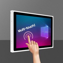 19인치 산업용 판넬 컴퓨터 패널 PC 일체형 터치모니터 화이트, 4세트