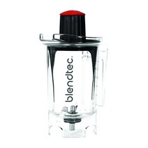 Blendtec 트위스터 병 (1.0 g) 상업용 등급 블렌더 병 두꺼운 블렌드 스펙타큘라 주걱 트위스터 및 미니 그리퍼 뚜껑 BPA 프리 투명