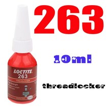 견고한 2pcs Threadlocker 10ml 록타이트 222 242 243 262 263 272 277 290 620 638 648 680 641 나사 접착, 05 2pcs 10ml 263