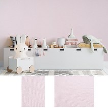 실크벽지 라인 50 x 2.5M 핑크 여아방
