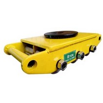 도비장비 도비 대차 운반 스페이스롤러 중량물 운반, 회전형 180도 8T 고무 바퀴