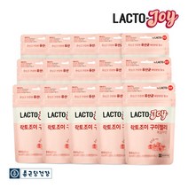 [종근당건강] 락토핏 락토조이 유산균 구미 젤리 복숭아맛 15봉, 50g x 15봉, 1세트