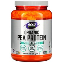 Now Foods (나우 푸드) NOW Foods 스포츠 유기농 콩 단백질 무맛 680g(1.5lbs), 1개