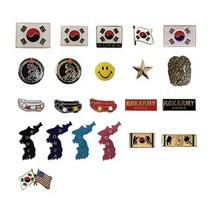 군지 군인 뱃지 모음 태극기 별 스마일 수호병 꽃신 철제 KOREA 국기 뱃지 각종 뱃지 메달 코리아 전역모