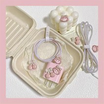 충전 케이블 보호대 데이터 라인 커버 아이폰 18W 20W 헤드 바이트 쉘, 03 B2