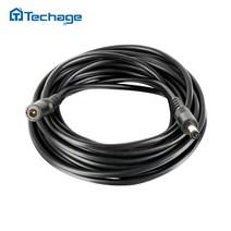 카메라 케이블 Techage-5M/10M CCTV DC 전원 연장 케이블 코드 CCTV 보안 카메라 전원 공급 장치 어댑터용, 01 5 메터