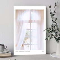 캔버스 액자 풍경 사진 윤슬 미드센츄리 감성 캔버스액자, 33.화이트커튼