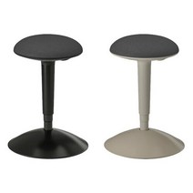 이케아 NILSERIK 닐세리크 스탠딩 서포트/높이조절의자/스툴, 베이지+비슬레다크그레이_504.868.29