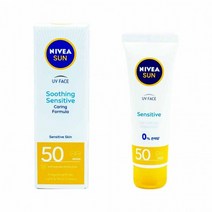 니베아 선 페이스 수딩 센서티브 크림 블록 50ml 475220, 상세페이지 참조