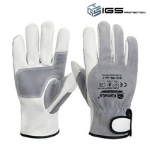 조은상사 카멜로 알곤장갑 내피유 812-YL 812-WL 산양피 돈피 순면안감 용접장갑, 흰색 회색(812-WL)