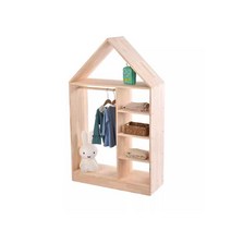 아기옷행거 집모양 정리함 2단 유아 아기옷, 폭 1.2 높이 1.7(B폭)