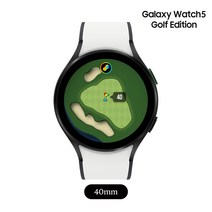 삼성 갤럭시 워치5 골프 에디션 GPS 골프거리측정기(40mm) SM-R900, 40mm