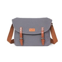 기타 남녀 공용 데일리 크로스백 캔버스백 가방 -그레이