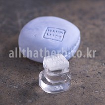 올댓허브 빈티지 핸드메이드스템프 비누도장, 1개