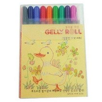 겔리롤 파인 0.6mm 10색세트 젤잉크 볼펜
