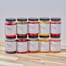 수제청 과일청 선물세트 답례품 레몬청 딸기청 자몽청, 500g, 레몬망고청