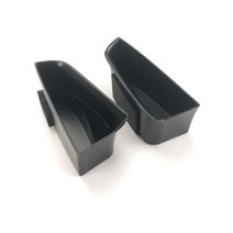 아우디 a3 8v a7 4g s7 a8 s8 자동차 스타일링 인테리어 도어 스토리지 박스 팔걸이 핸들 포켓 홀더 자동차 부품 액세서리, 3을 위한 뒷문2개