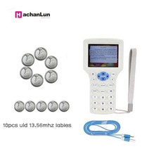 RFID복사기신형+태그스티커 공동현관카드 음식물쓰레기카드 복사기 IC 13.56Mhz, 신형RFID복사기+13.56스티커10개