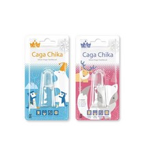 바베파파 카가 실리콘 아기 칫솔핑거 칫솔