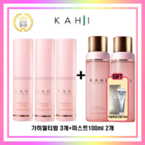 kahi 가히멀티밤+가히콜라겐미스트 연예인멀티밤 홈쇼핑멀티밤 주름화장품 김고은멀티밤 가희주름케어멀티밤 주름스틱 바르는뷰티가히 + 구달톤업10g증정, 멀티밤3개+미스트2개+구달톤업크림10g1개