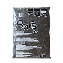 [헬로아쿠아] 세틀 산처리 자연흑사 4kg-구피 열대어 수초 어항용 바닥모래, 상세 설명 참조