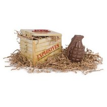 Milk Chocolate Grenade in a Tin, 1