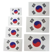 발통마켓 자동차 태극기 반사 스티커 오토바이 야간 캐리어 오토바이, (선택8번)8x5.3cm(사각)