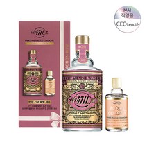 [본사정품] 4711 플로럴 컬렉션 로즈 100ml+AC 피치 8ml 세트, 단품