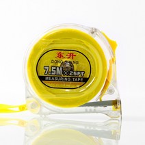 7.5M 파워 줄자/측량 건축시공 작업용 수동줄자