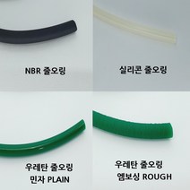 1M 판매 줄오링 NBR 실리콘 우레탄 민자 엠보싱, 우레탄 줄오링(엠보싱), 15 mm x  1M