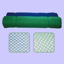 러셀망 벌집망 공사현장 낙하 비산분진 방지 1.8M 50M, 녹색, 녹색