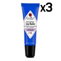 Jack Black 잭블랙 립밤 블랙티 블랙베리 SPF25 3팩