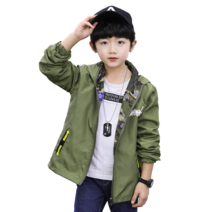 베비포 남아용 밀리터리 양면 바람막이 자켓