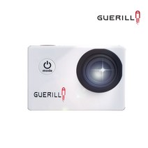 게릴라 가성비 4K액션캠 PRO-Series 방수 웹캠 블랙박스 캠핑, 화이트, PRO-3000