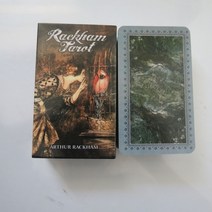 예쁜 가장친절한타로 미니타로 카드 타로 타로틴케이스 신비한 덱 게임 타로카드 유니버셜 타로카드세트 점 타로책 오라클 여자 보드 tarot Thelema, 22