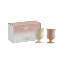 오덴세 시손느 론드 미니잔 50ml x 2종 세트, 지젤 화이트 , 페어리 핑크, 1세트