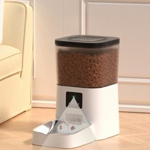 스마트 자동급식기 고양이 강아지 밥그릇 사료 배식, 4L 스마트 에디션