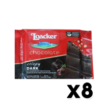 로아커 크리스피다크 초콜릿 50g x 8개