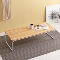 조은세상 딜리스 좌식 테이블 1200 x 480 mm, 화이트