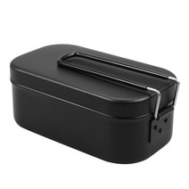 알루미늄 박스조리기구 취식 키트 800ml 캠핑 런치 박스 알코올 스토브 스팀 랙 도마 배낭 하이킹 낚, 02 1PCS