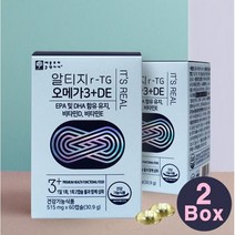 알티지오메가3 RTG rtg오메가쓰리 오일 캡슐 비타민E 비타민d 눈건조 혈관 혈행건강 EPA DHA 뼈건강 눈건강 영양제 건강기능식품 효능 애플트리김약사네 추천, 60캡슐, 2개월분(1일2캡슐)