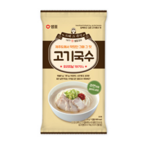 샘표 고기국수, 125g, 25개