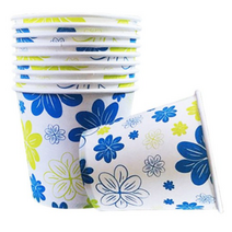 페이퍼맥스 꽃그림 종이컵, 1000개