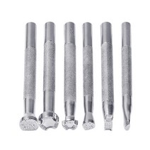 가죽 공예 도구 Kaobuy 전문 키트 손 바느질 바느질 펀치 조각, 유형 1