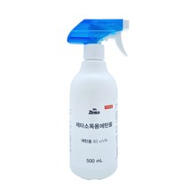 뿌리는 기구 손잡이 공간소독용 알코올 업소용 식탁 의자 소독제 에탄올 83% 제타 500ml, 1개