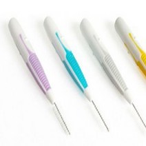 LUCK 덴트프로 투컴 치간치솔 6P 4종 택1 치석제거 이빨세척기 치아청소기, 0.8mm