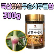 국산 우슬 쇠무릅 닭발 오가피나무 참당귀 뿌리 환 접골초 쇠무릎지기 품질 좋은 먹기편한 프리미엄 소무릎 건조 말린 것 마른 50대 60대 부모님 남성 여성 노인 장모님 장인 어른