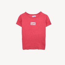 LEE 리 라운드 로고 반팔 티셔츠 KIDS_120