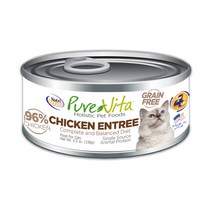 퓨어비타 캣 앙트레 치킨 주식캔 156g 1개, 1